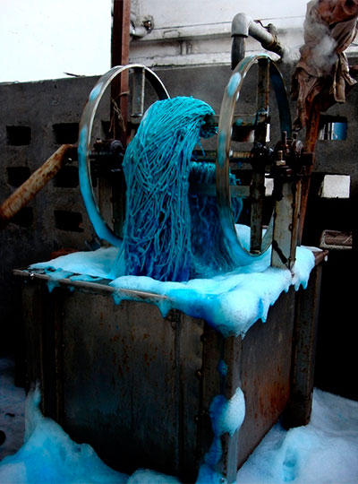 Технология hank dyeing для окрашивания денима
