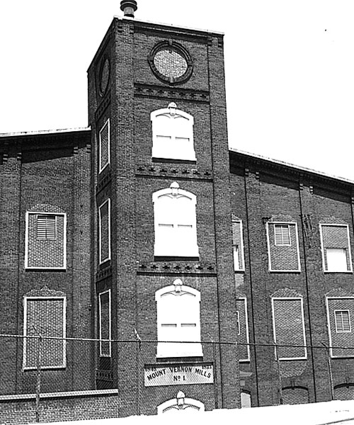 Здание фабрики по производству американского денима Mount Vernon