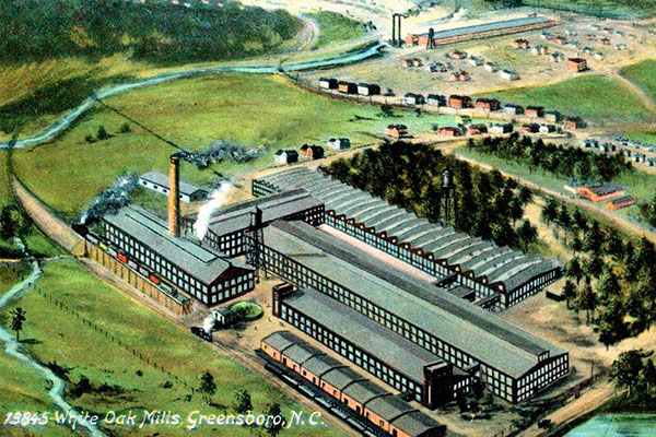 Старая фабрика по производству американского денима